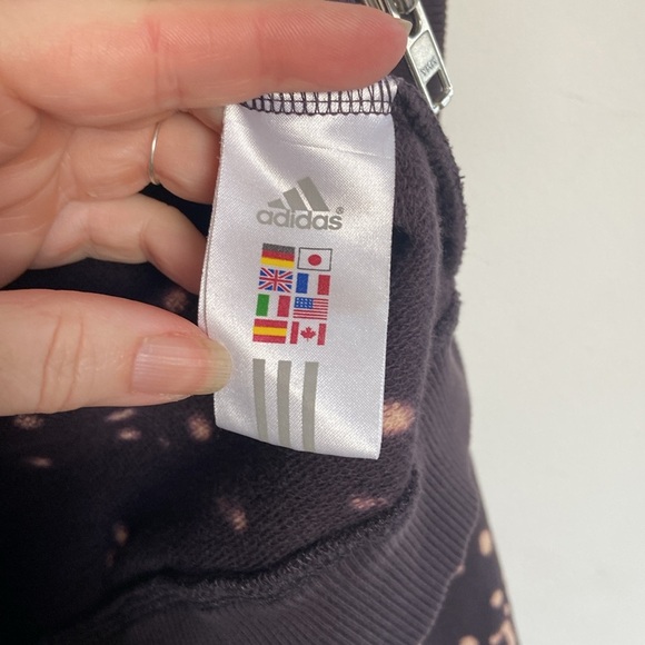 RARE Stella McCartney + Adidas distressed purple zip up hoodie - Picture 15 of 16